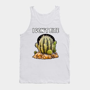 Cactus - I don't bite Tank Top